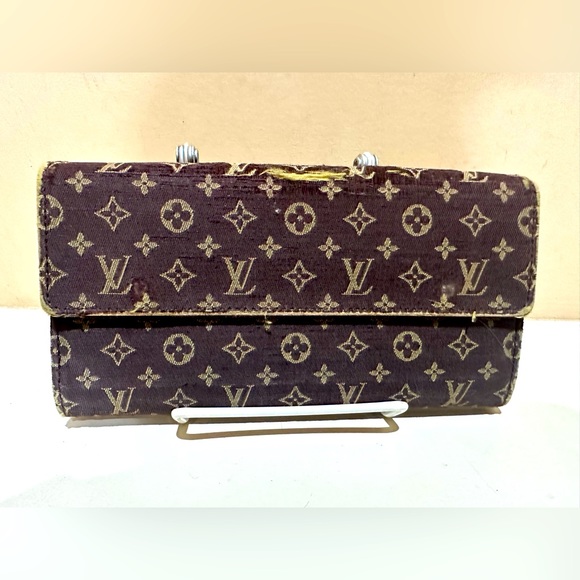 Louis Vuitton Min Lin Long Wallet - Picture 1 of 14